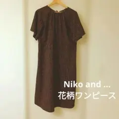 niko and ... 小花柄 半袖ワンピース Size3（M） — image 1