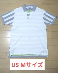 inhabitant ポロシャツ ボーダー柄 USのM — image 1