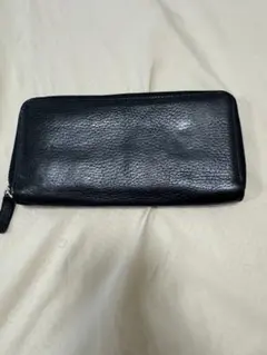 伊勢丹メンズ　hartmannブラック 本革レザー長財布 — image 1