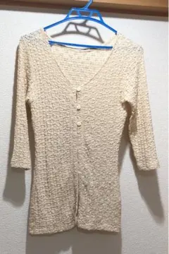 七部袖カーディガン美品 — image 1