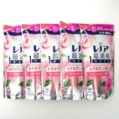 P＆G　レノア　超消臭　1WEEK　　　フローラル＆ピーチ　340ml　5袋 — image 1