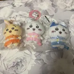 【激レア！】ちいかわ ハチワレ うさぎ カフェのコックさんマスコットセット — image 1