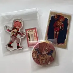 地縛少年花子くん　三葉惣助　ミツバ　アクリルスタンド　アクスタ　缶バッジ — image 1