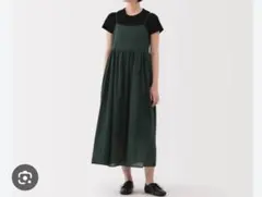 無印良品 強撚ボイル キャミワンピース — image 1