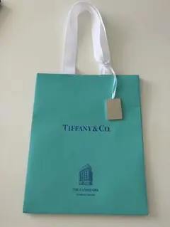 ★NY本店限定★ティファニー チャーム＆限定ショップ袋（ショッパー） — image 1
