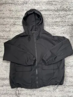 ほぼ未使用！！キャンプに！雨の日に！ブラック　ウインドブレーカー — image 1