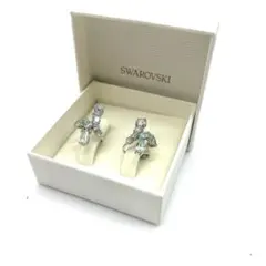 ✨極美品✨スワロフスキー SWAROVSKIブルークリスタルイヤリング 箱付き✧ — image 1