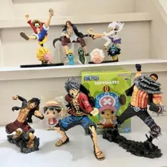 ワンピース　フィギュア　まとめ売り　ルフィ　ギア5 シャンクス　カタクリ — image 1