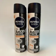 NIVEA MEN Black & White 制汗スプレー 2本セット — image 1