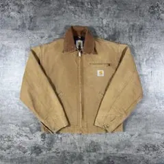 00’s USA製カーハートデトロイトジャケットJ01 BRN 40 — image 1
