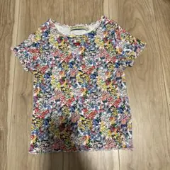The New Society 花柄リブTシャツ 6y — image 1