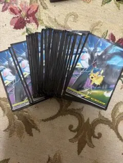 ポケモンカードゲーム デッキシールド ピカチュウ&ゼクロム　64枚入 — image 1