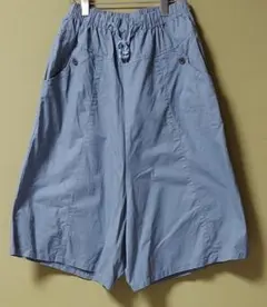 トコトコtocotoco ガウチョパンツ　ライトブルー — image 1