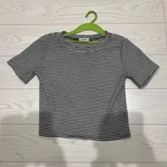 aquaist ボーダー 半袖 Tシャツ Lサイズ — image 1
