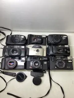 ジャンクフィルムカメラ 9台セット まとめ売り — image 1