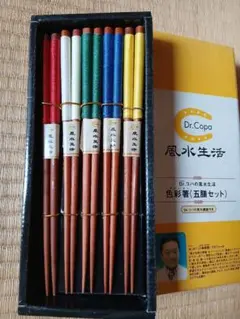 Dr.Copa 風水生活 色彩箸 五膳セット(箱無し) — image 1