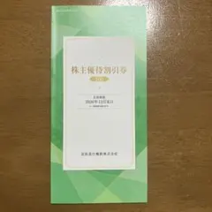 京浜急行電鉄　株主優待割引券　500株 — image 1