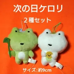 【 次の日ケロリ 】 マスコット　2種セット ② — image 1
