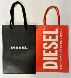 DIESEL ショッパー　紙袋 2枚セット — image 1