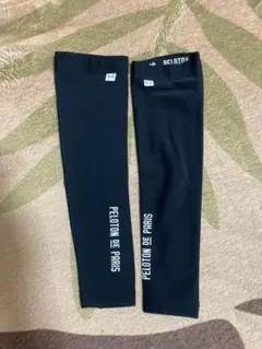PELOTON DE PARIS レッグウォーマー 黒　M サイズタグカット — image 1