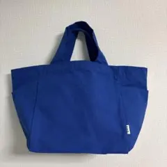e.e.p. キャンバス トートバッグ ブルー — image 1