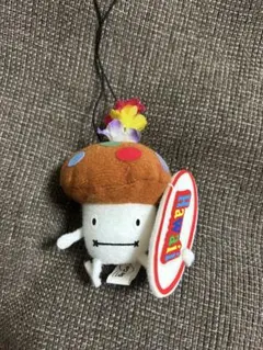 ドコモダケ　ぬいぐるみ　ハワイ　ストラップ　平成レトロ — image 1