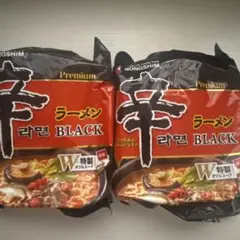 NONGSHIM 辛ラーメン BLACK 2セット — image 1