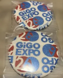 GIGO EXPO 2026 缶バッジ２個セット — image 1