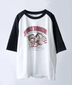 【最終値下げ】Starting Over 男女兼用 ラグランTシャツXL — image 1