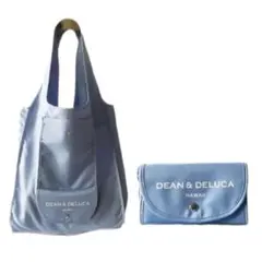 新品 DEAN＆DELUCA エコバッグ トートバッグ 限定品 ライトブルー — image 1