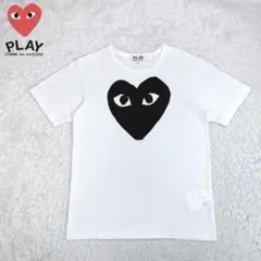 PLAY COMME des GARCONS Tシャツ 黒ハート L — image 1