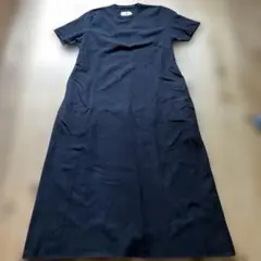 snow peak ブラックカットソーロングワンピース — image 1