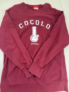 COCOLO BLAND スウェット ボルドー Lサイズ — image 1