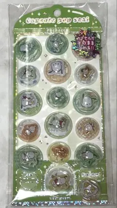 正規品 カプセルポップシール サンリオ ポチャッコ カミオジャパン — image 1