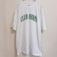 コンフォートカラーズ Tシャツ クルーネック 半袖 カレッジロゴ XL 白 綿 — image 1