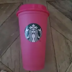 Starbucks ハロウィン2023 リユーザブルカップ 473ml ピンク — image 1