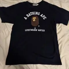 A BATHING APEアベイジングエイプ/半袖Tシャツ黒XLサイズ — image 1
