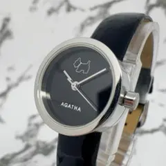 【稼動品】AGATHA アガタ ラウンド ドッグ ブラック — image 1