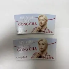 Stray Kids スキズ フィリックス ゴンチャ コースター 2枚セット — image 1
