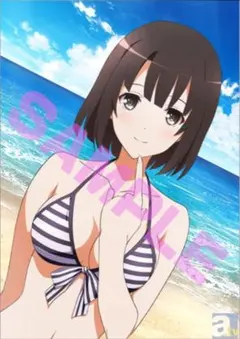 冴えない彼女の育てかた 加藤恵 水着　B2布ポスター — image 1