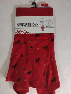 開運祈願パンツ LUCKY PANTS ボクサーブリーフ Lサイズ — image 1