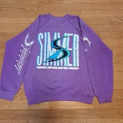 Hanes Simmer Style スウェット パープル M — image 1