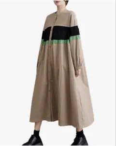 美品長袖ロングワンピース — image 1