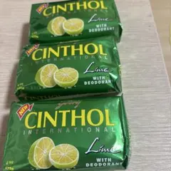 ★ドバイにて購入★Cinthol ライム石鹸 3個セット — image 1