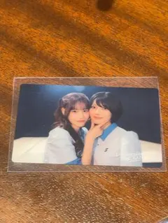 櫻坂46 藤吉夏鈴　向井純葉　What's “KAZOKU”? クリアカード — image 1