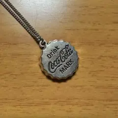 Coca cola coke bottle crown cap necklace — image 1