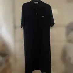 ラコステ　ポロシャツワンピース　ポロワンピース　ネイビー — image 1