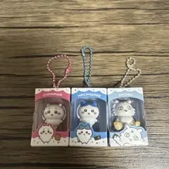 ちいかわ ハチワレ あのこ ミニフィギュア キーホルダー 3種セット — image 1