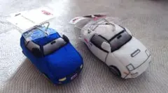 新品未使用 しまむら 頭文字D マスコットチャーム RX-7 シルエイティ — image 1