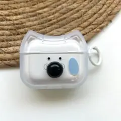 AirPods 4 Pro3 対応 ケース 透明 かわいい 犬デザイン 耐衝撃 — image 1